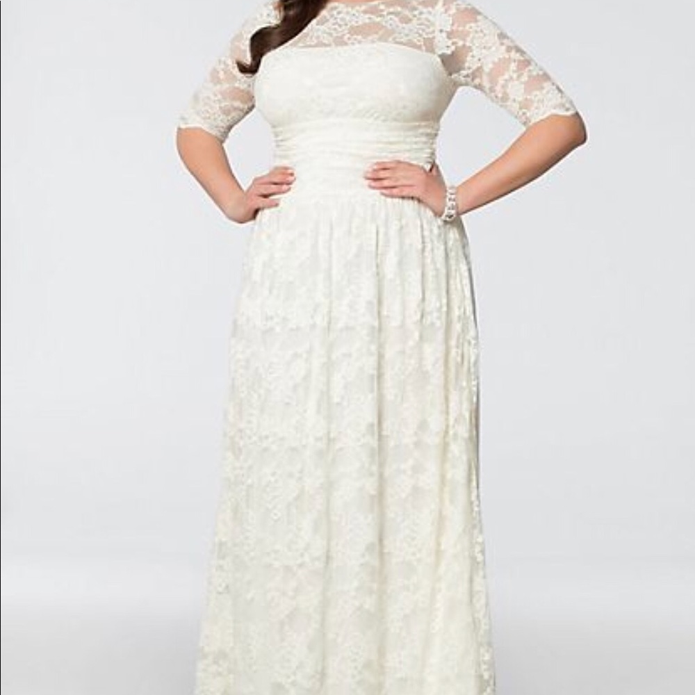 David’s bridal wedding dress size 3x